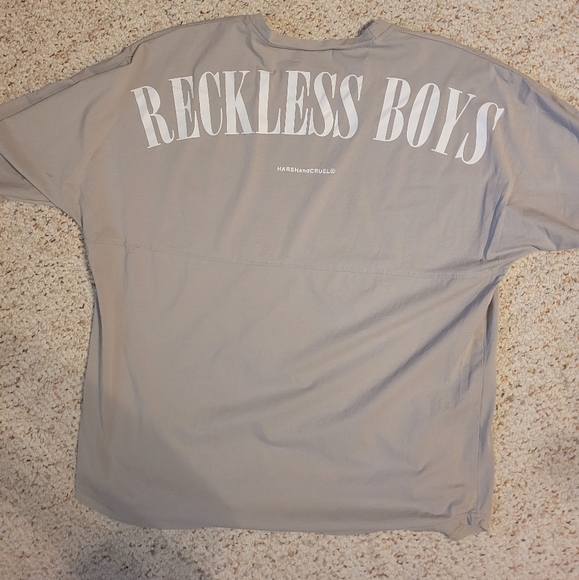 Harsh and Cruel Gray T-shirt - Picture 3 of 4